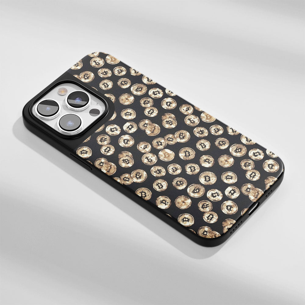 Industry-Level Tough Matte BTC (Bitcoin) iPhone Case