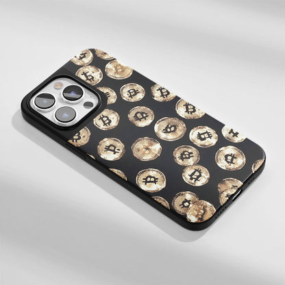 Industry-Level Tough Matte BTC (Bitcoin) iPhone Case