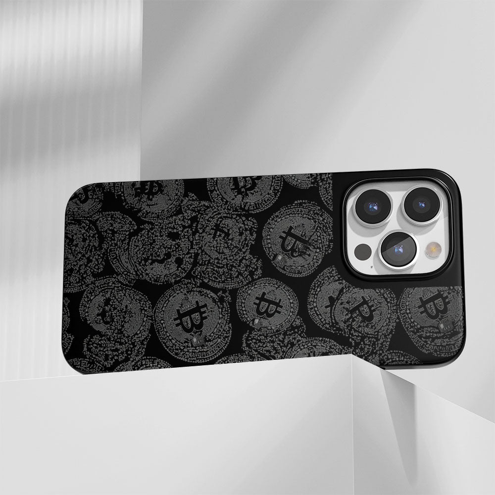 Industry-Level Tough Matte BTC (Bitcoin) iPhone Case