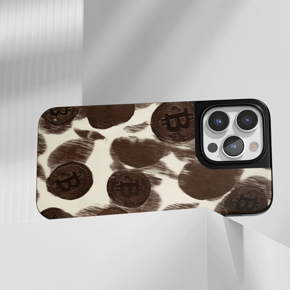 Industry-Level Tough Matte BTC (Bitcoin) iPhone Case