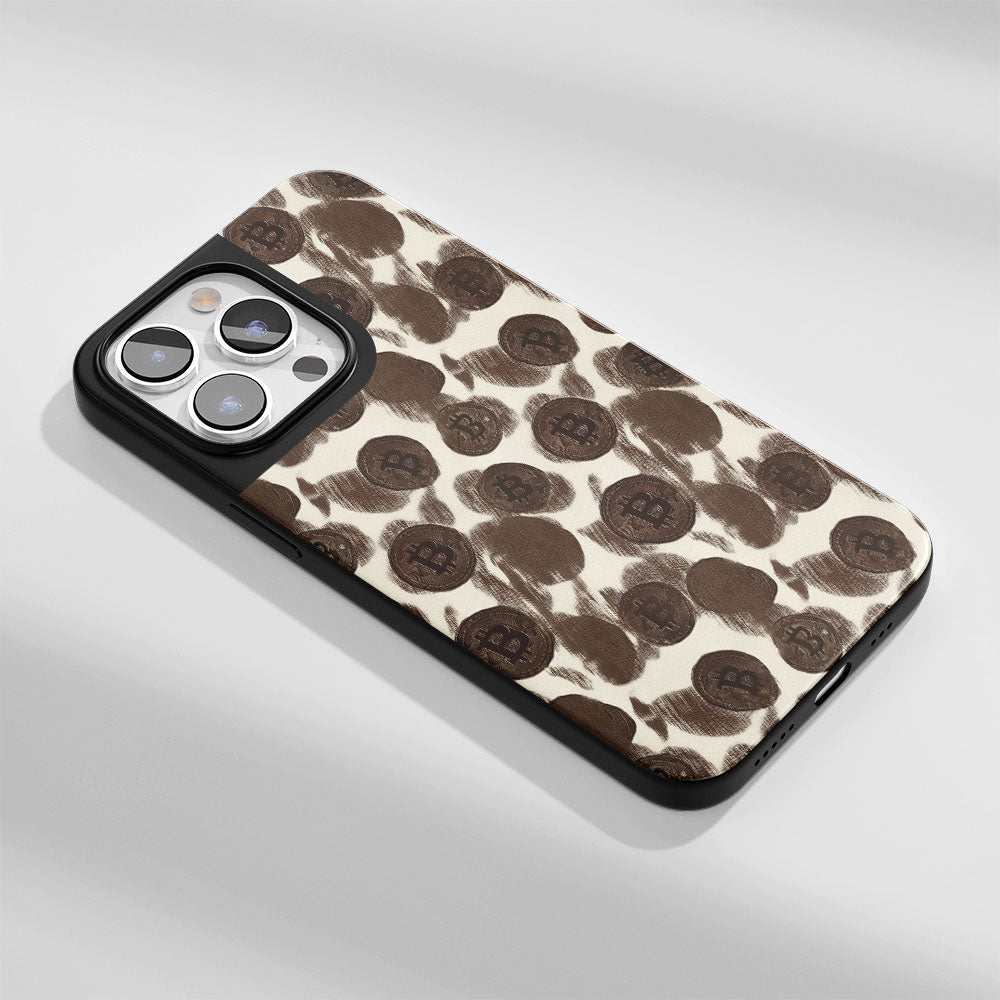 Industry-Level Tough Matte BTC (Bitcoin) iPhone Case