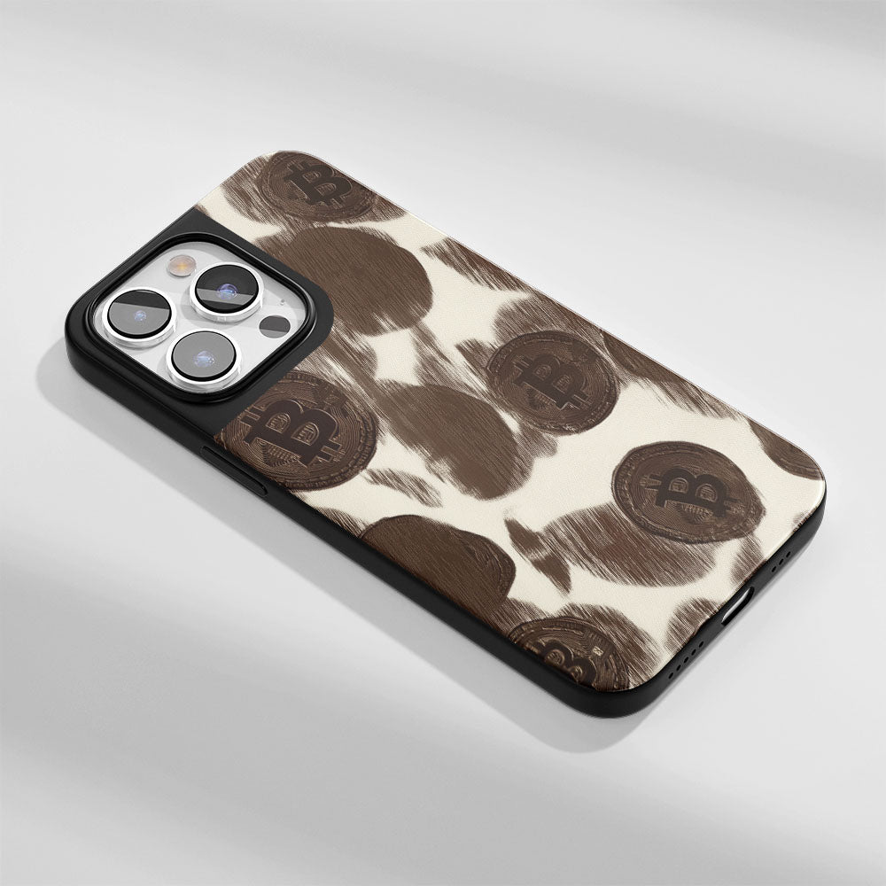 Industry-Level Tough Matte BTC (Bitcoin) iPhone Case