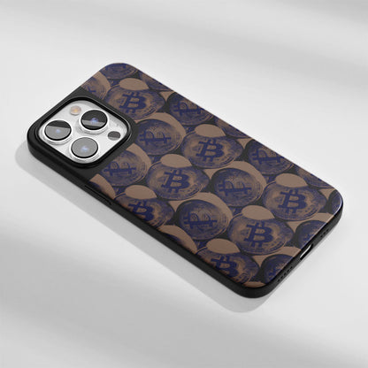 Industry-Level Tough Matte BTC (Bitcoin) iPhone Case