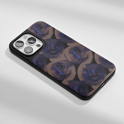 Industry-Level Tough Matte BTC (Bitcoin) iPhone Case