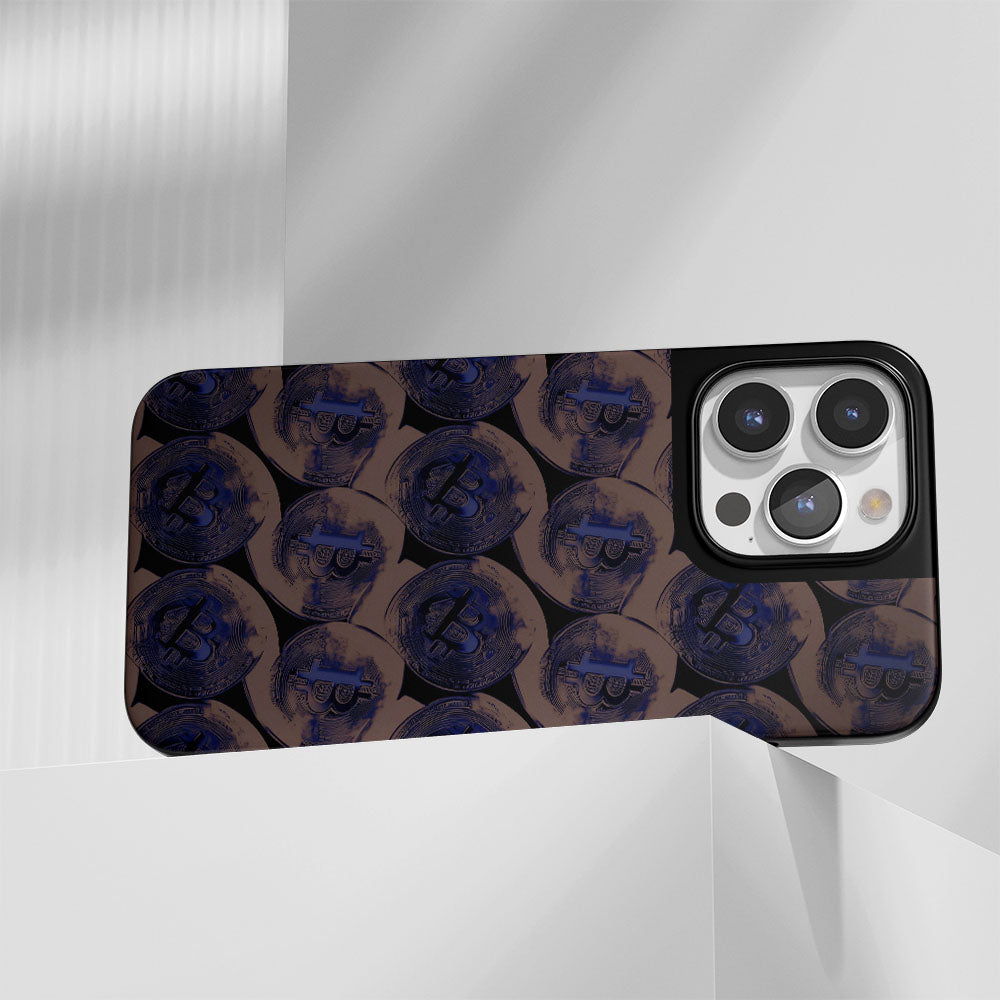 Industry-Level Tough Matte BTC (Bitcoin) iPhone Case