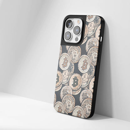 Industry-Level Tough Matte BTC (Bitcoin) iPhone Case