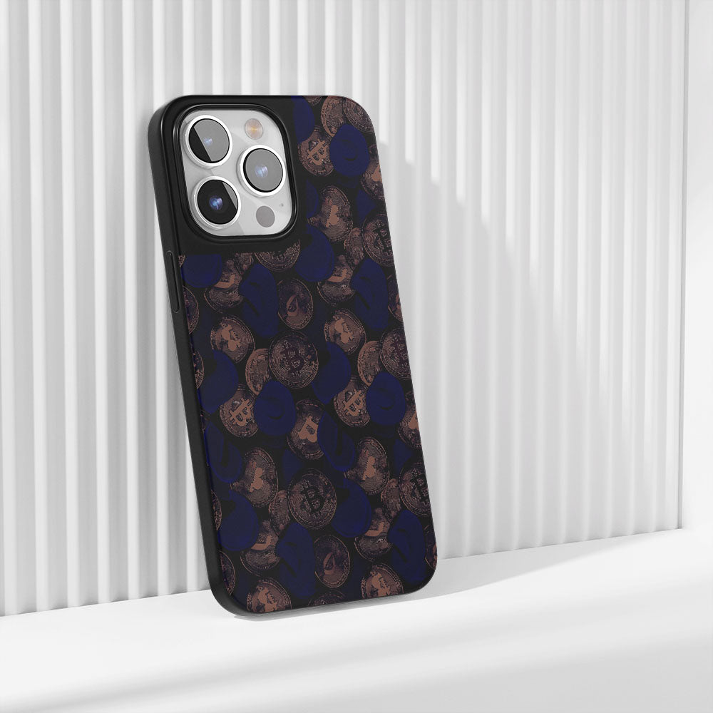 Industry-Level Tough Matte BTC (Bitcoin) iPhone Case