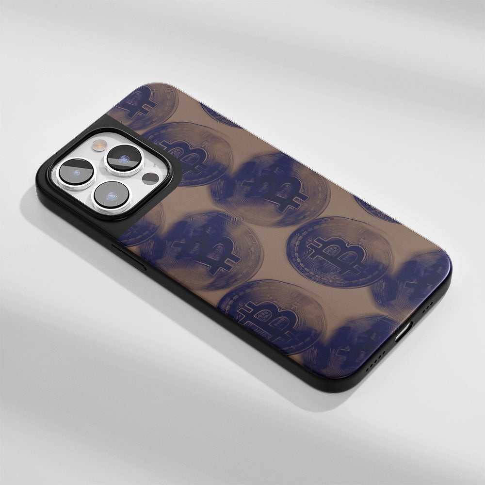 Industry-Level Tough Matte BTC (Bitcoin) iPhone Case