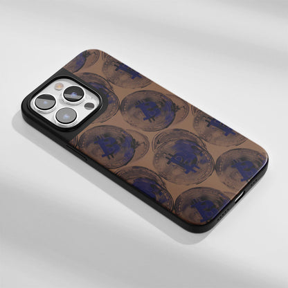 Industry-Level Tough Matte BTC (Bitcoin) iPhone Case