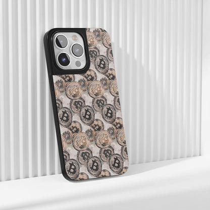 Industry-Level Tough Matte BTC (Bitcoin) iPhone Case