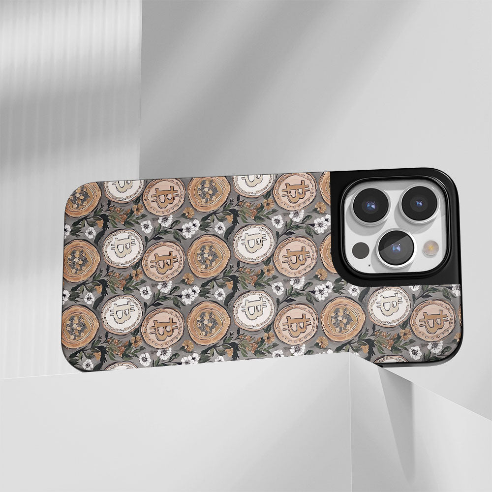 Industry-Level Tough Matte BTC (Bitcoin) iPhone Case