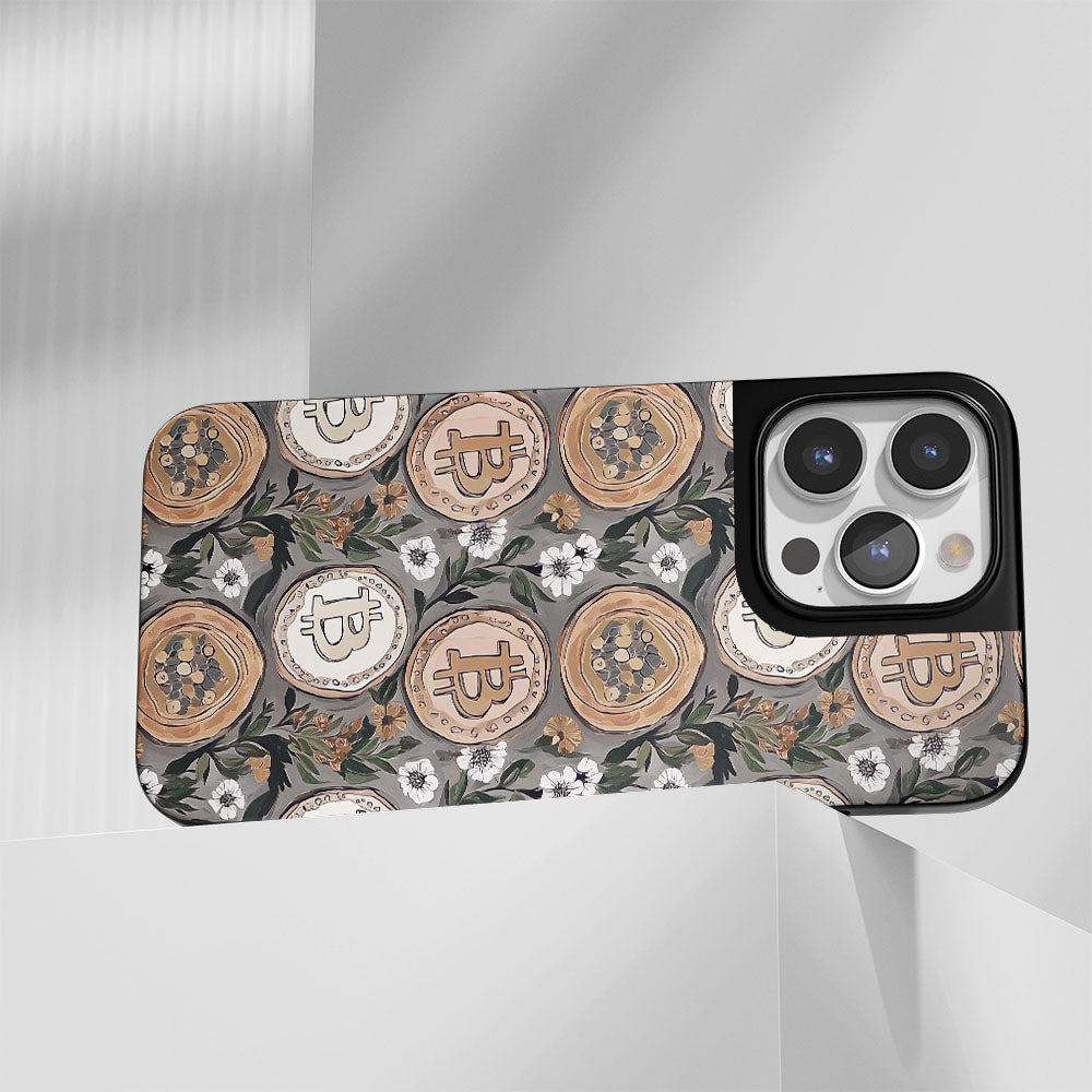 Industry-Level Tough Matte BTC (Bitcoin) iPhone Case