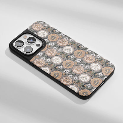 Industry-Level Tough Matte BTC (Bitcoin) iPhone Case