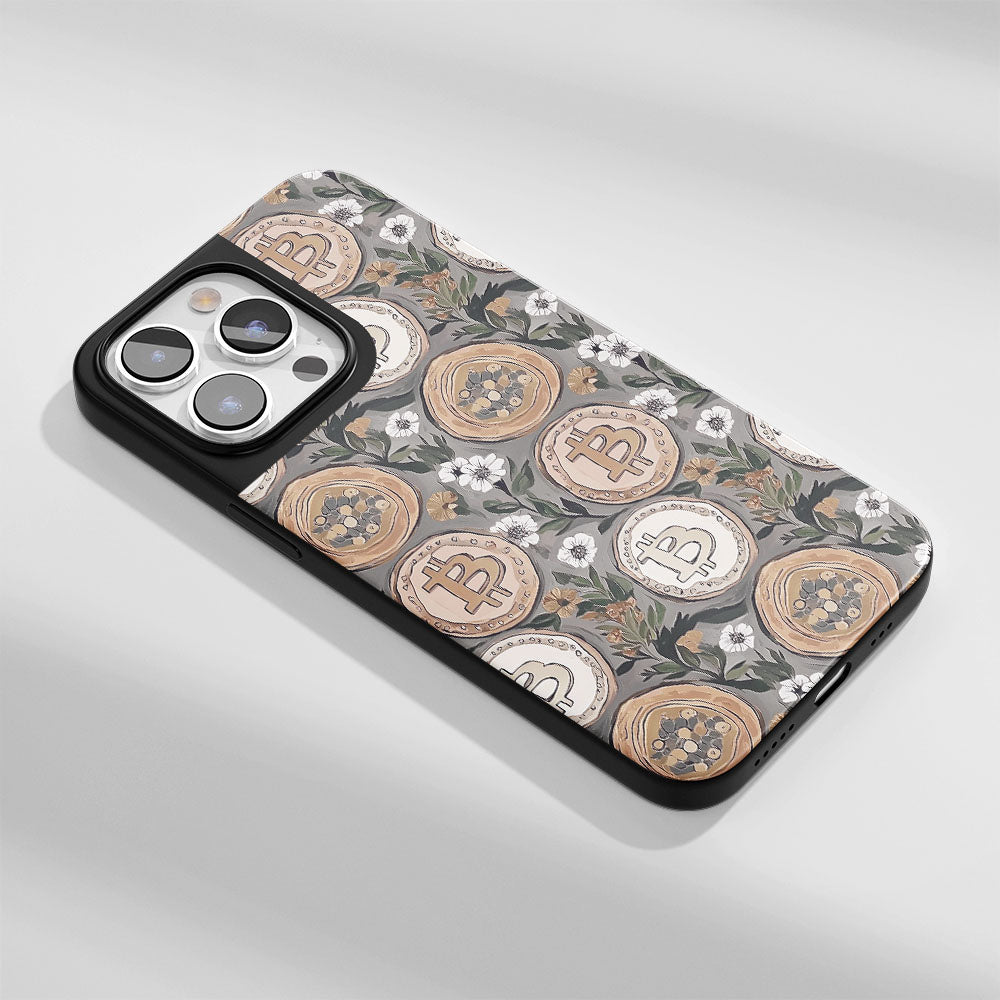 Industry-Level Tough Matte BTC (Bitcoin) iPhone Case