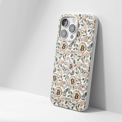 Latest 3rd-Generation Crystal Tough Glossy BTC (Bitcoin) iPhone Case