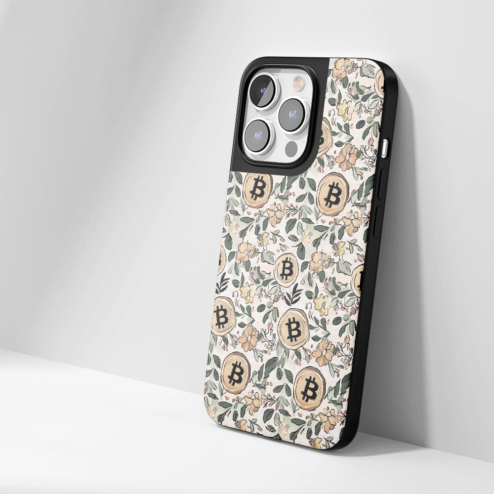 工業級堅韌霧面 BTC（比特幣）iPhone 手機殼