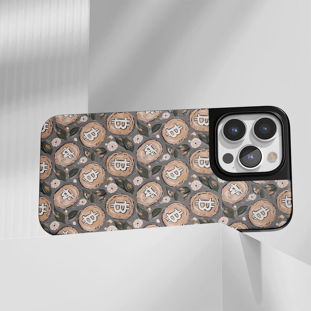 Industry-Level Tough Matte BTC (Bitcoin) iPhone Case