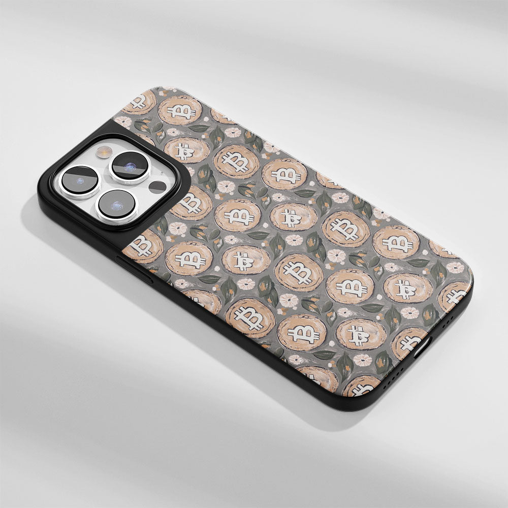 Industry-Level Tough Matte BTC (Bitcoin) iPhone Case