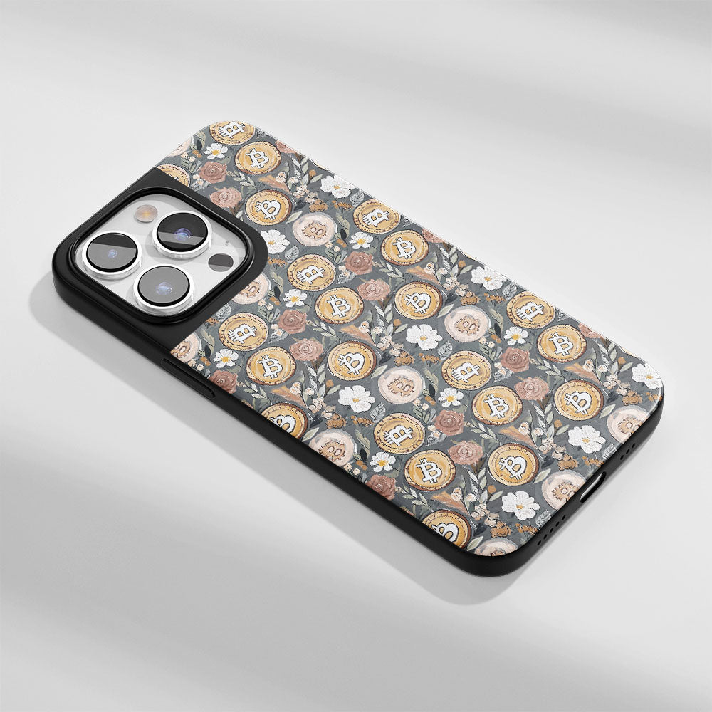 Industry-Level Tough Matte BTC (Bitcoin) iPhone Case