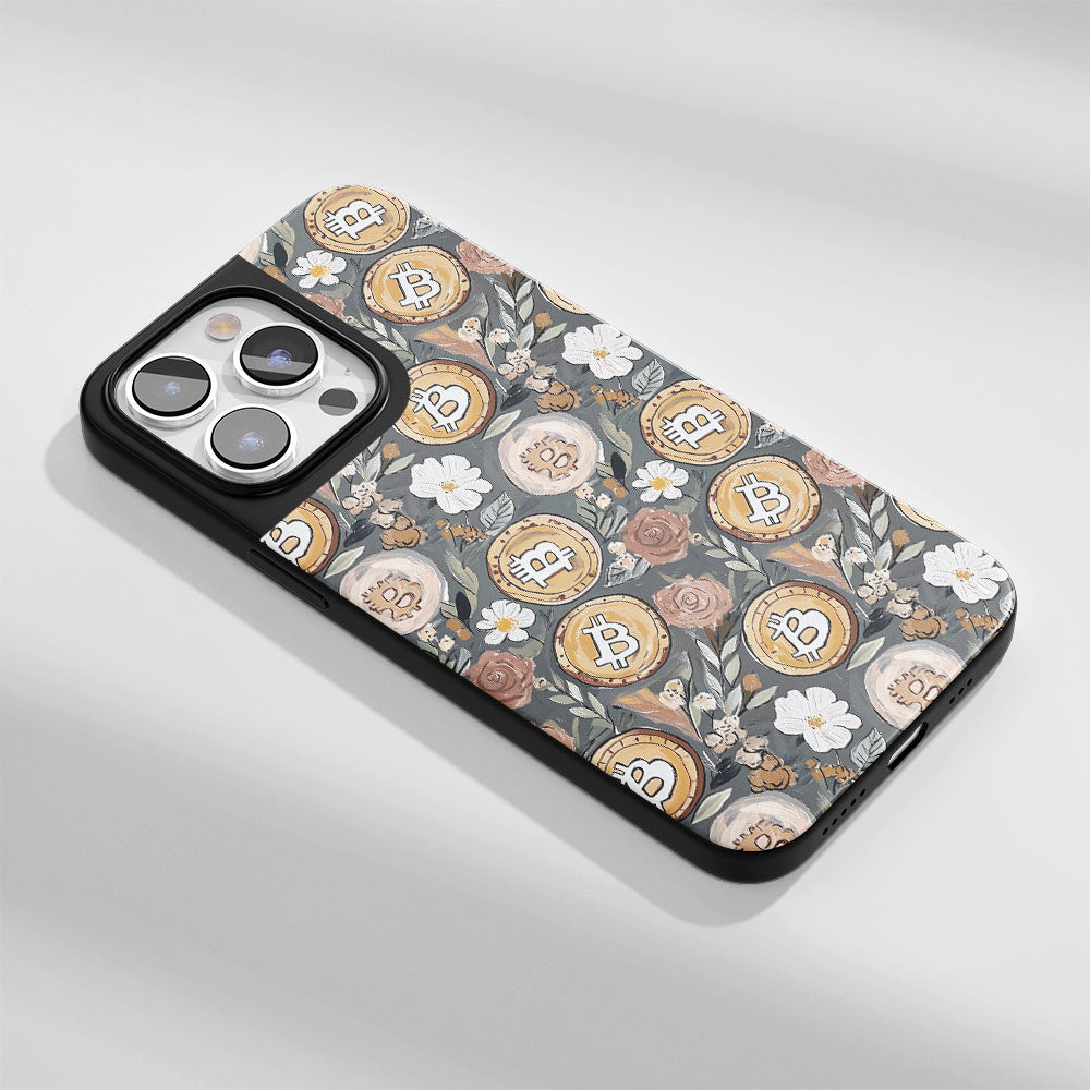 Industry-Level Tough Matte BTC (Bitcoin) iPhone Case