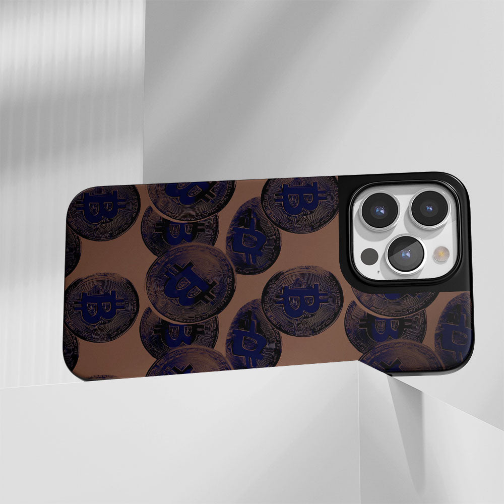 Industry-Level Tough Matte BTC (Bitcoin) iPhone Case