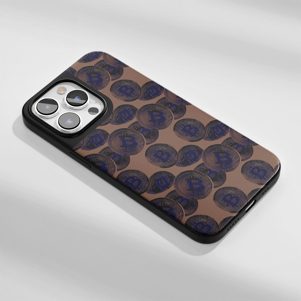 Industry-Level Tough Matte BTC (Bitcoin) iPhone Case