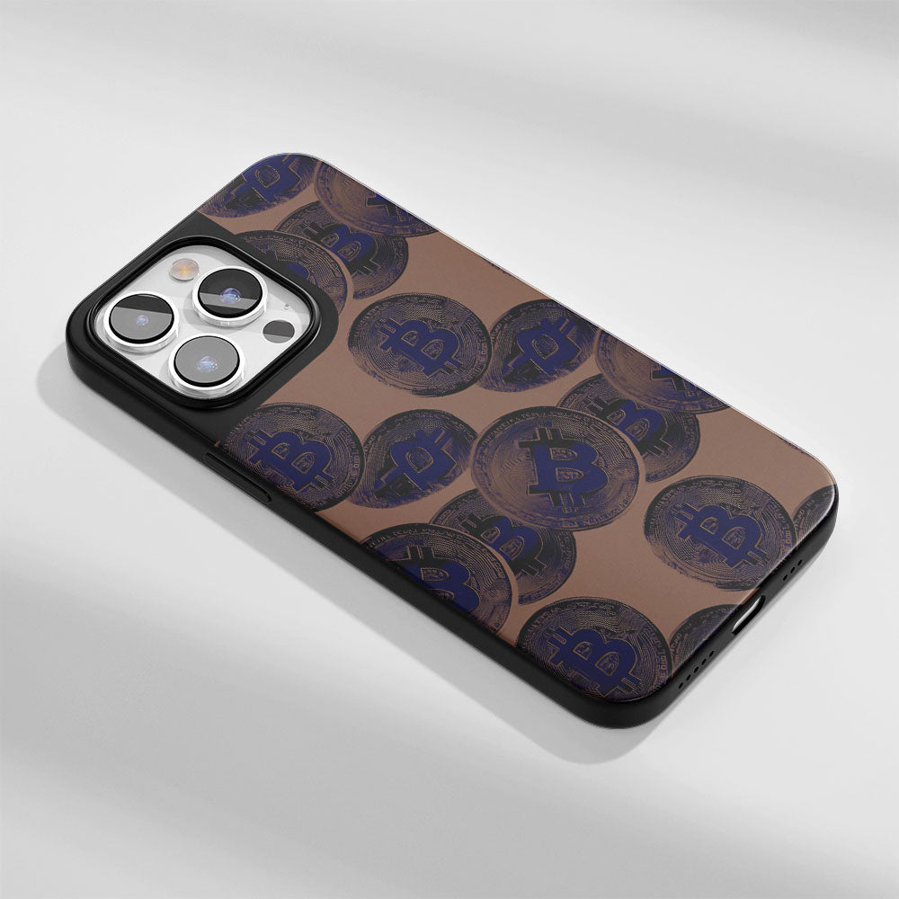 Industry-Level Tough Matte BTC (Bitcoin) iPhone Case