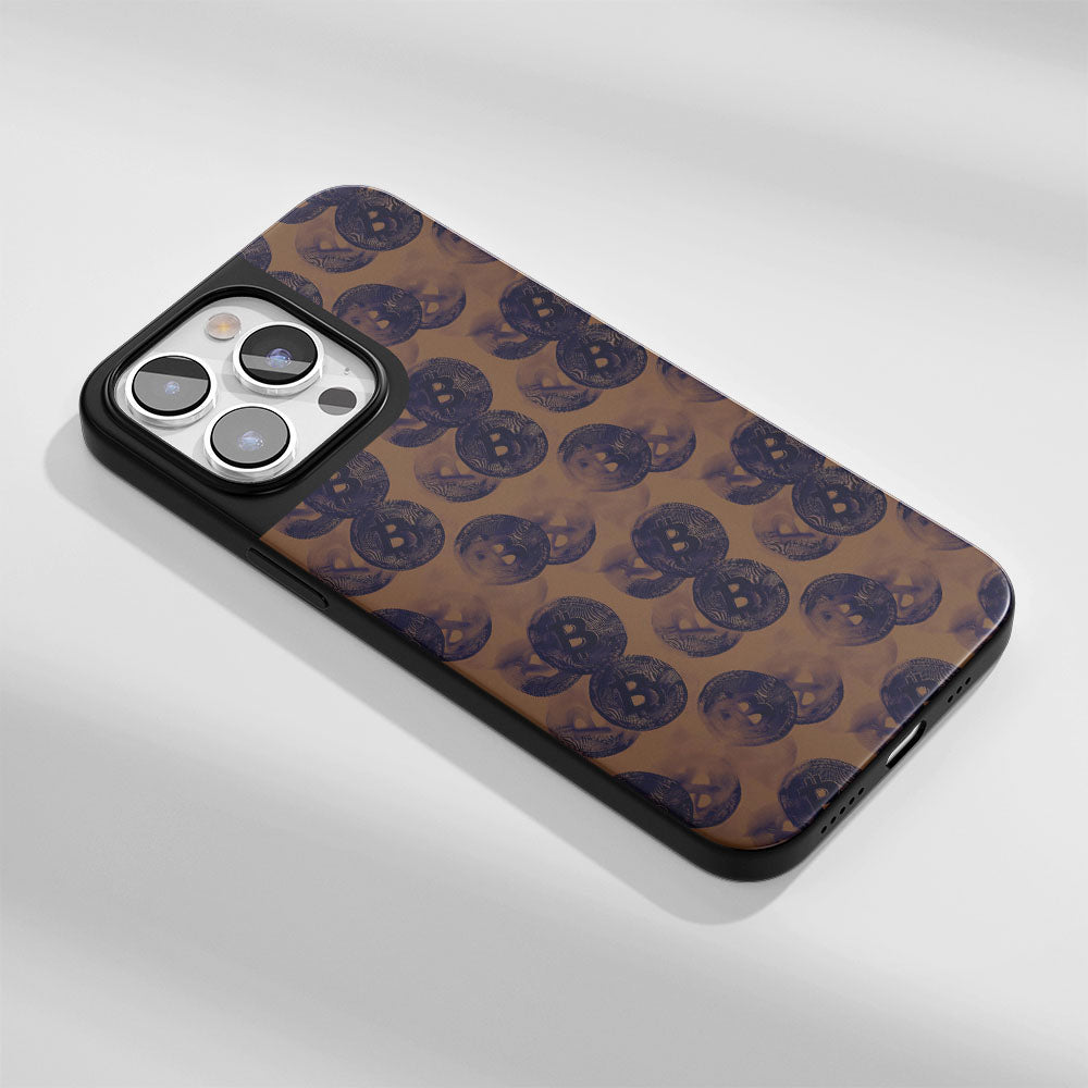 Industry-Level Tough Matte BTC (Bitcoin) iPhone Case