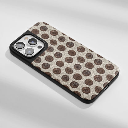 Industry-Level Tough Matte BTC (Bitcoin) iPhone Case