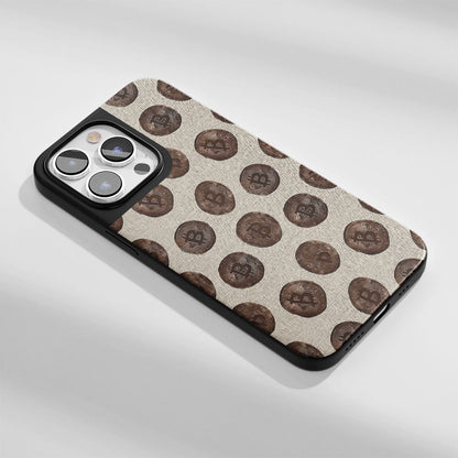 Industry-Level Tough Matte BTC (Bitcoin) iPhone Case