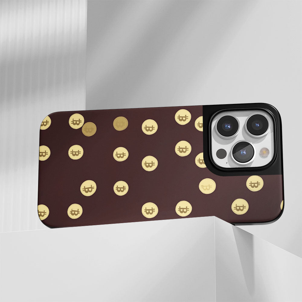 Industry-Level Tough Matte BTC (Bitcoin) iPhone Case