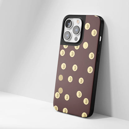 Industry-Level Tough Matte BTC (Bitcoin) iPhone Case