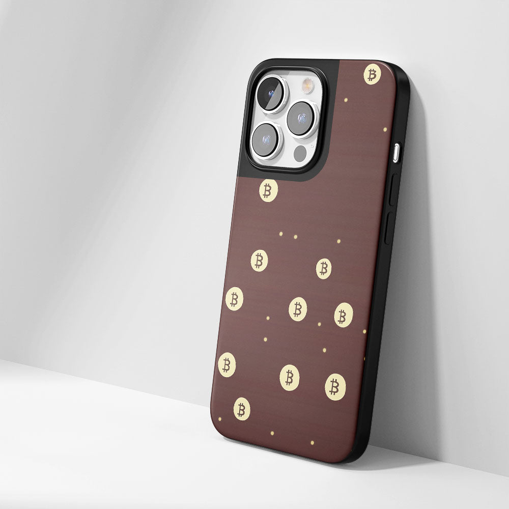 Industry-Level Tough Matte BTC (Bitcoin) iPhone Case