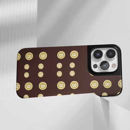 Industry-Level Tough Matte BTC (Bitcoin) iPhone Case