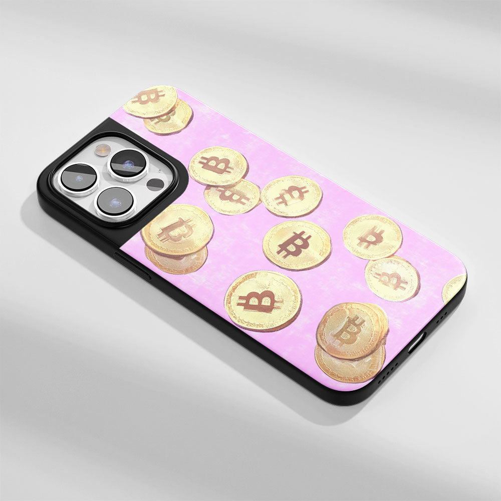 Industry-Level Tough Matte BTC (Bitcoin) iPhone Case