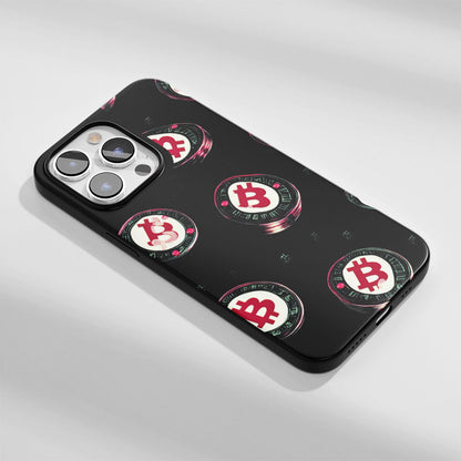 Industry-Level Tough Matte BTC (Bitcoin) iPhone Case