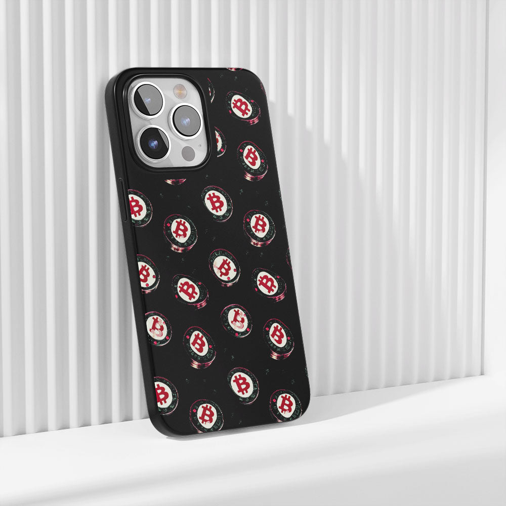 Industry-Level Tough Matte BTC (Bitcoin) iPhone Case