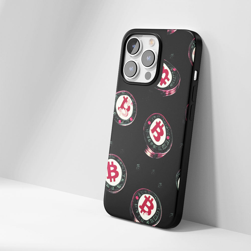 Industry-Level Tough Matte BTC (Bitcoin) iPhone Case