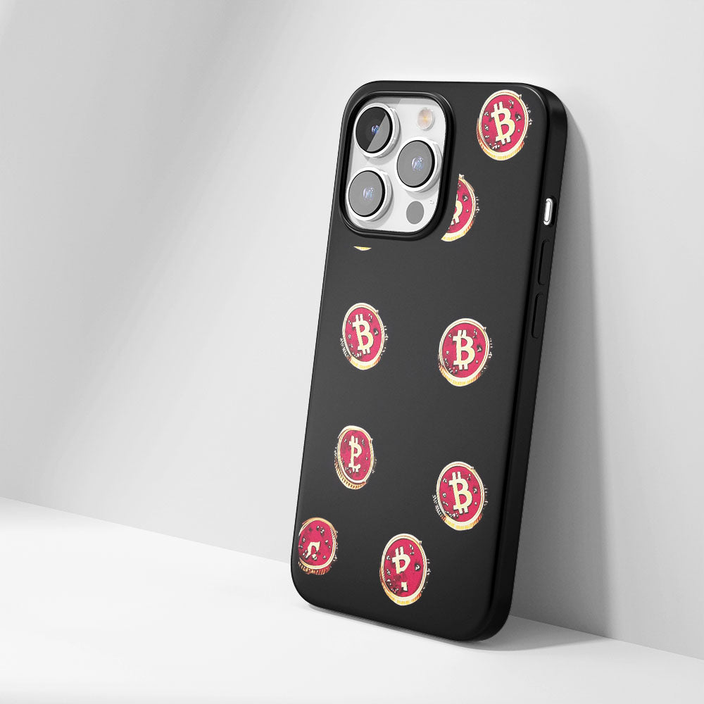 Industry-Level Tough Matte BTC (Bitcoin) iPhone Case