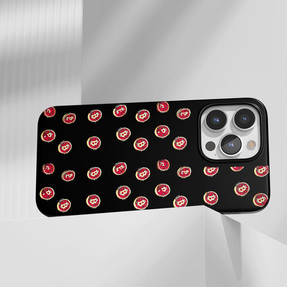 Industry-Level Tough Matte BTC (Bitcoin) iPhone Case