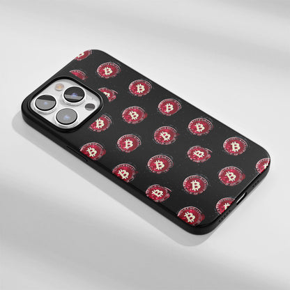 Industry-Level Tough Matte BTC (Bitcoin) iPhone Case