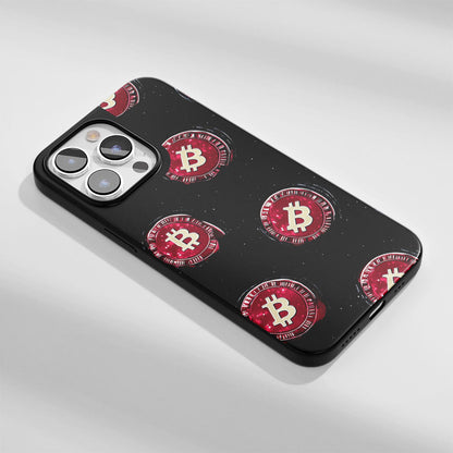 Industry-Level Tough Matte BTC (Bitcoin) iPhone Case