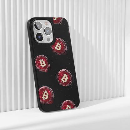 工業級堅韌霧面 BTC（比特幣）iPhone 手機殼