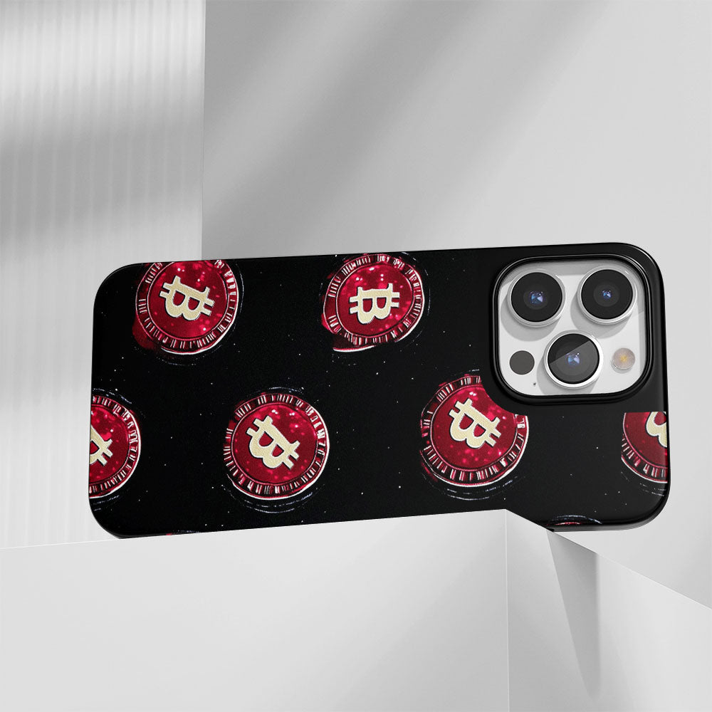 Industry-Level Tough Matte BTC (Bitcoin) iPhone Case