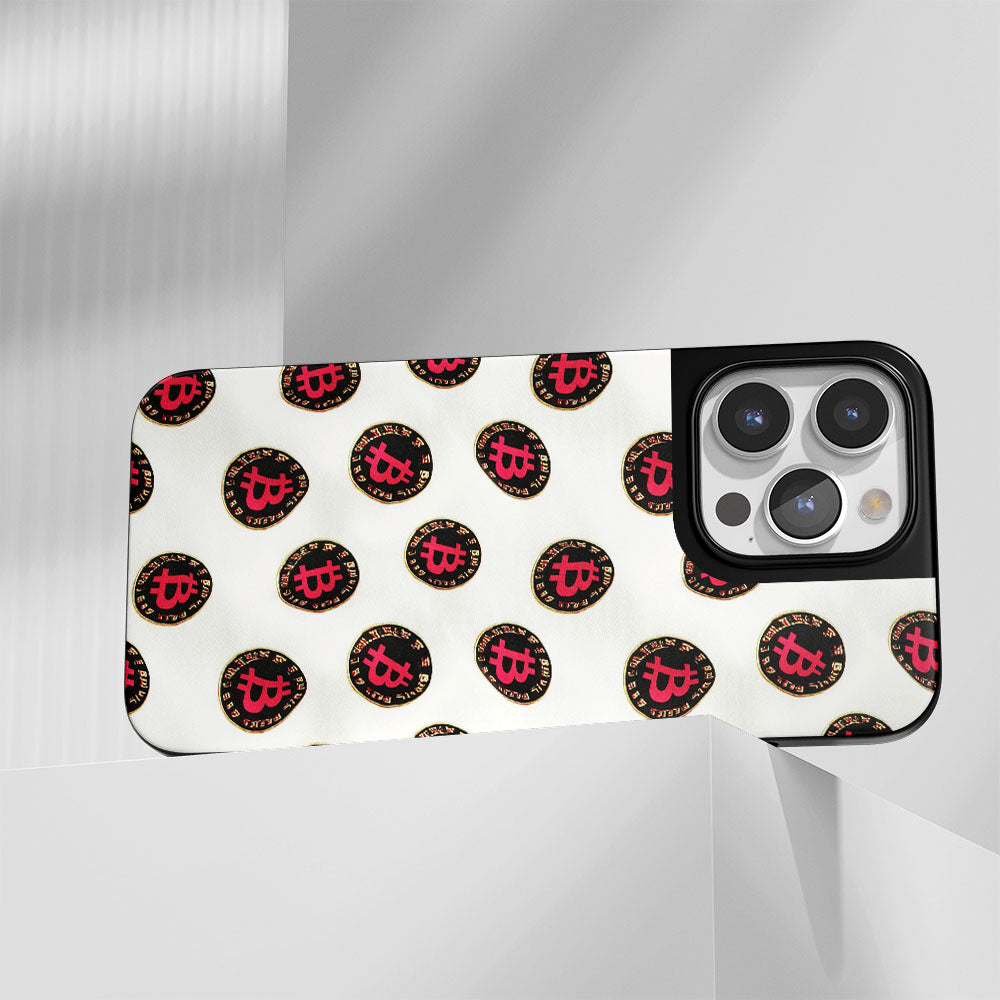 Industry-Level Tough Matte BTC (Bitcoin) iPhone Case