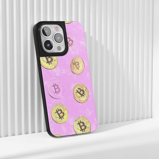 工業級堅韌霧面 BTC（比特幣）iPhone 手機殼