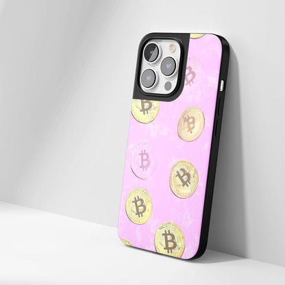 Industry-Level Tough Matte BTC (Bitcoin) iPhone Case