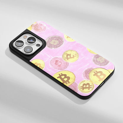 Industry-Level Tough Matte BTC (Bitcoin) iPhone Case