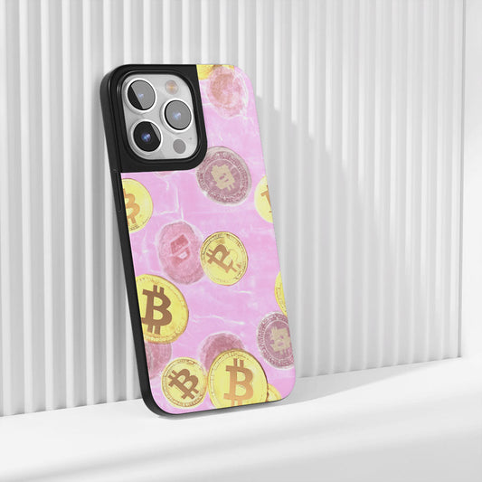 工業級堅韌霧面 BTC（比特幣）iPhone 手機殼