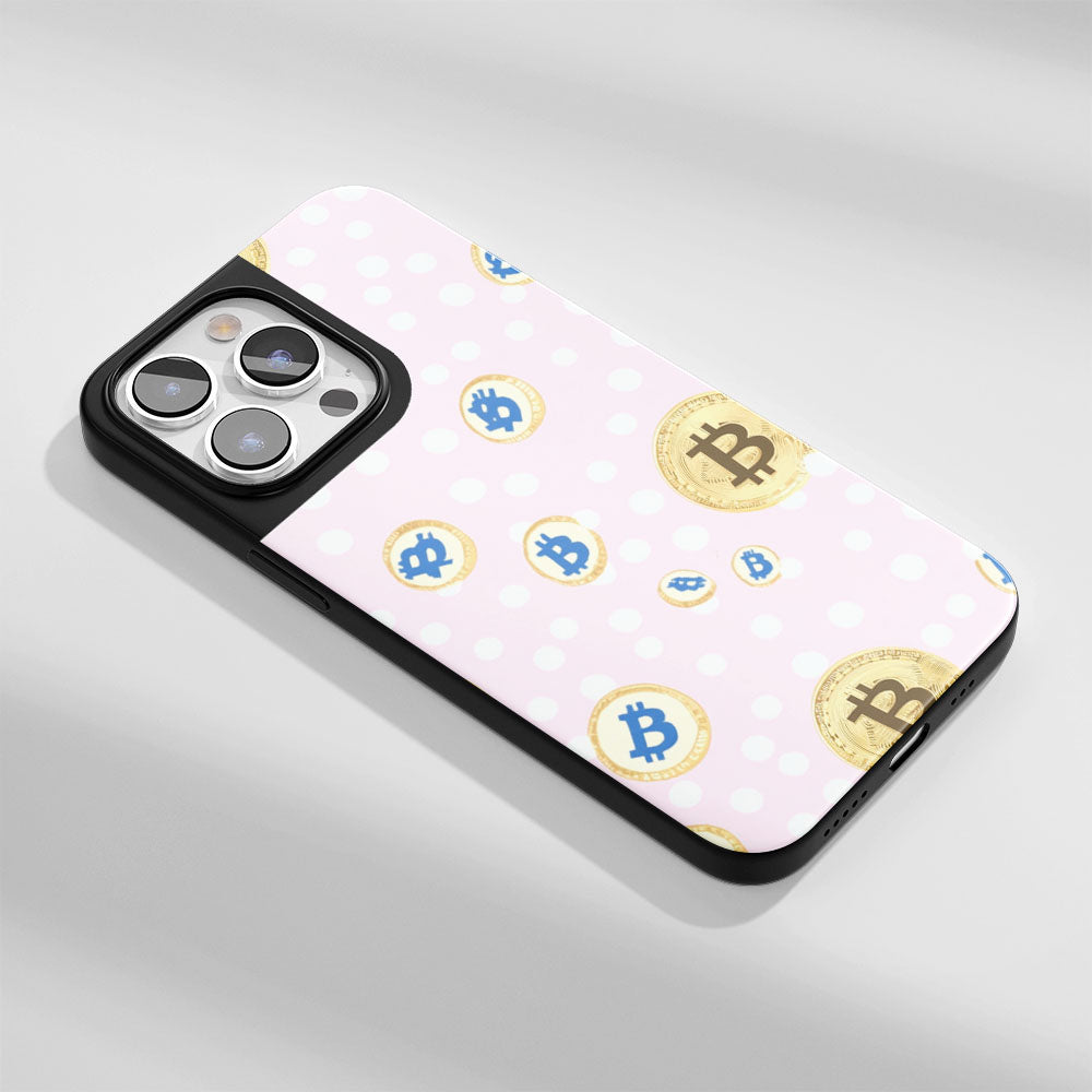 工業級堅韌霧面 BTC（比特幣）iPhone 手機殼